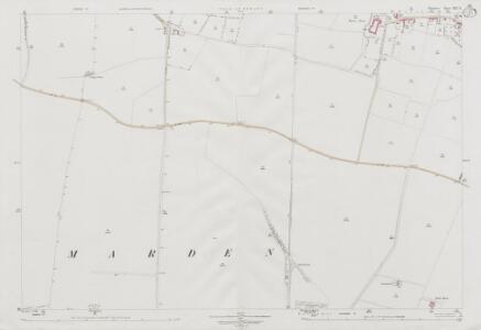 Wiltshire XLI.9 (includes: Chirton; Marden; Wilsford) - 25 Inch Map
