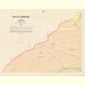Braunsdorf - m0233-1-003 - Kaiserpflichtexemplar der Landkarten des stabilen Katasters