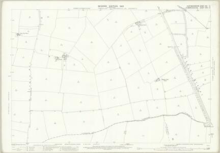 Huntingdonshire XXII.10 (includes: Godmanchester; Graveley; Hemingford Abbots; Offord Cluny; Papworth St Agnes) - 25 Inch Map