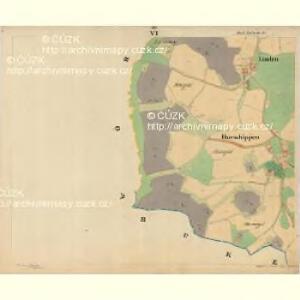 Böhm. Gillowitz - c2059-2-006 - Kaiserpflichtexemplar der Landkarten des stabilen Katasters