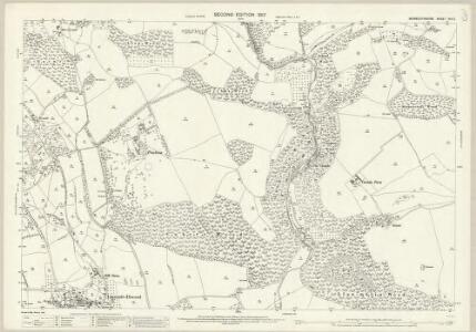 Monmouthshire XXX.2 (includes: Caer Went; Shirenewton) - 25 Inch Map