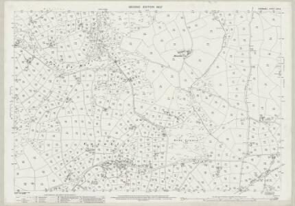 Cornwall LXX.8 (includes: Constantine; Stithians; Wendron) - 25 Inch Map
