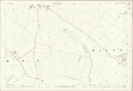 Lincolnshire LXXXII.2 (includes: Asgarby; Bolingbroke; Hareby; Lusby; Mavis Enderby) - 25 Inch Map