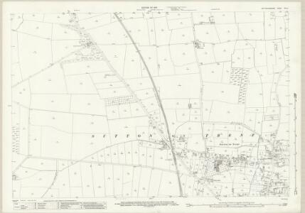 Nottinghamshire XXV.3 (includes: Grassthorpe; Sutton On Trent; Weston) - 25 Inch Map
