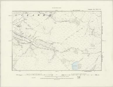 Cardiganshire XXVII.NW - OS Six-Inch Map