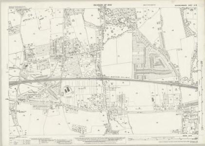 Buckinghamshire LII.16 (includes: Burnham; Slough) - 25 Inch Map