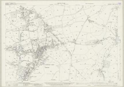 Somerset LXV.5 (includes: Ansford; Castle Cary; Pitcombe; Shepton Montague) - 25 Inch Map