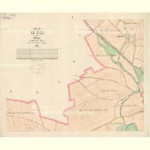 Aussig - c8272-1-003 - Kaiserpflichtexemplar der Landkarten des stabilen Katasters