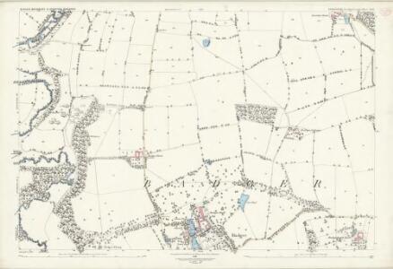 Shropshire LII.6 (includes: Badger; Beckbury; Stockton) - 25 Inch Map