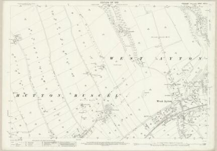 Yorkshire XCIII.6 (includes: East Ayton; Hutton Buscel; West Ayton; Wykeham) - 25 Inch Map