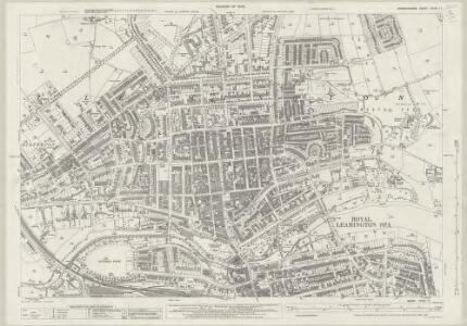 Warwickshire XXXIII.11 (includes: Leamington; Warwick) - 25 Inch Map