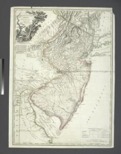 The Province of New Jersey, divided into East and West, commonly called the Jerseys / engraved & published by Wm. Faden.