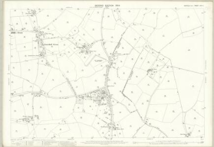 Suffolk LXIII.4 (includes: Alpheton; Cockfield; Lawshall; Shimpling) - 25 Inch Map