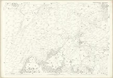Caernarvonshire XVIII.12 (includes: Betws Y Coed; Capel Curig; Llanrhychwyn) - 25 Inch Map