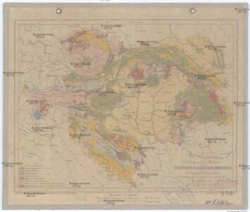 Geologische Karte der Österreich-Ungarischen Monarchie zum Schulgebrauche