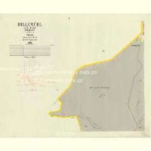 Hillemühl - c4766-3-005 - Kaiserpflichtexemplar der Landkarten des stabilen Katasters