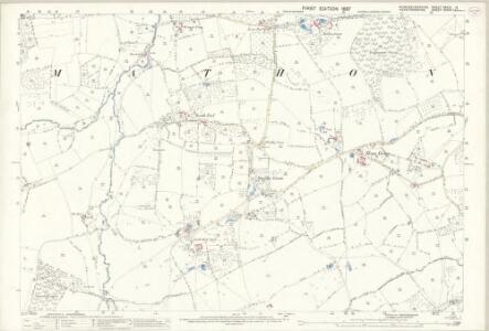 Worcestershire XXXIX.15 (includes: Coddington; Colwall; Mathon) - 25 Inch Map