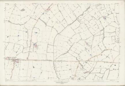 Derbyshire XLIX.5 (includes: Dalbury Lees; Kirk Langley; Mercaston; Osleton and Thurvaston; Radbourne; Trusley) - 25 Inch Map