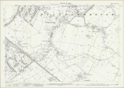 Kent LXV.10 (includes: Ashford; Sevington) - 25 Inch Map