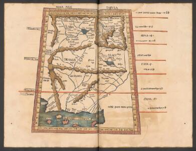 Nona Asiae Tabula [Karte], in: Claudii Ptolemei viri Alexandrini mathematice discipline philosophi doctissimi geographie opus [...], S. 217.