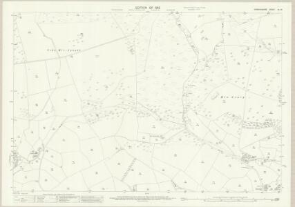 Denbighshire XLII.9 (includes: Llanarmon Dyffryn Ceiriog; Llanrhaeadr Ym Mochnant; Llansilin) - 25 Inch Map