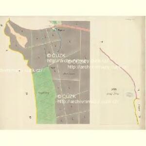 Göding (Hodonin) - m0741-1-013 - Kaiserpflichtexemplar der Landkarten des stabilen Katasters