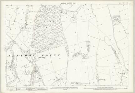 Essex (1st Ed/Rev 1862-96) LVIII.3 (includes: Stapleford Tawney; Theydon Mount) - 25 Inch Map