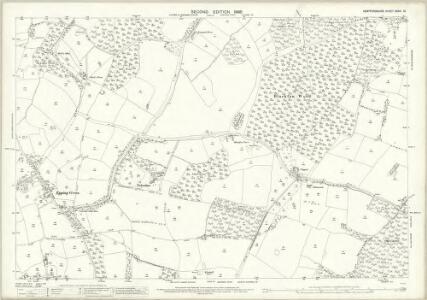 Hertfordshire XXXVI.10 (includes: Bayford; Bishops Hatfield; Brickendon Liberty; Little Berkhampstead) - 25 Inch Map