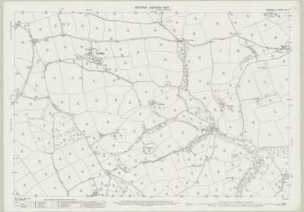 Cornwall LIX.6 (includes: Creed; Cuby; St Ewe) - 25 Inch Map