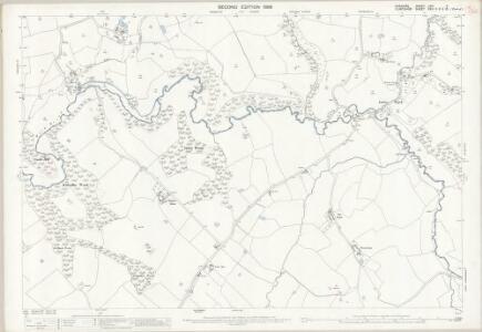 Cheshire LXIV.2 (includes: Is Coed; Oldcastle; Stockton; Wigland; Wychough) - 25 Inch Map