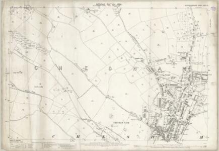 Buckinghamshire XXXIX.9 (includes: Chesham) - 25 Inch Map