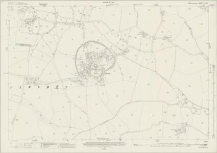 Essex (New Series 1913-) n XLIV.9 (includes: Pleshy) - 25 Inch Map
