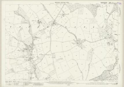 Worcestershire XX.13 (includes: Clifton upon Teme; Lower Sapey; Stanford With Orleton; Upper Sapey) - 25 Inch Map