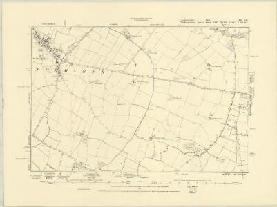 Huntingdonshire X.SE - OS Six-Inch Map