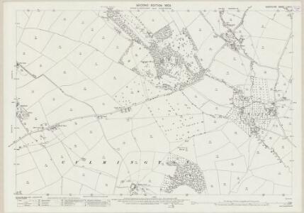 Shropshire LXXI.2 (includes: Culmington; Diddlebury; Halford) - 25 Inch Map