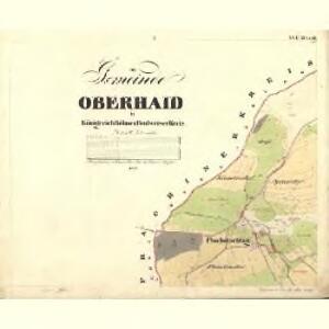 Oberhaid - c9204-1-001 - Kaiserpflichtexemplar der Landkarten des stabilen Katasters