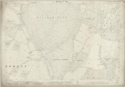 Sussex XXIII.13 (includes: Fittleworth; Petworth) - 25 Inch Map