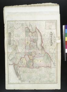 Map of the state of New-York and the surrounding country / by David H. Burr; engd. by Rawdon, Clark & Co., Albany, & Rawdon, Wright & Co., New York.; An atlas of the state of New York: containing a map of the state and of the several counties / by David H. Burr.