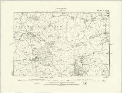Dorset XXXVII.NW - OS Six-Inch Map