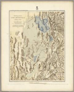Restored Outline Of Lake Bonneville ... Portions Of Western Utah & Eastern Nevada.