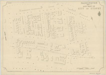 Paddington, Sheet 4 & part of City of Sydney, 1887