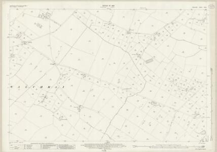 Anglesey XVIII.1 (includes: Aberffro; Cerrigceinwen; Heneglwys; Trewalchmai) - 25 Inch Map