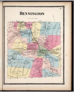 Bennington, Bennnington County, Vermont.