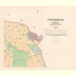 Przibras - c6227-1-002 - Kaiserpflichtexemplar der Landkarten des stabilen Katasters