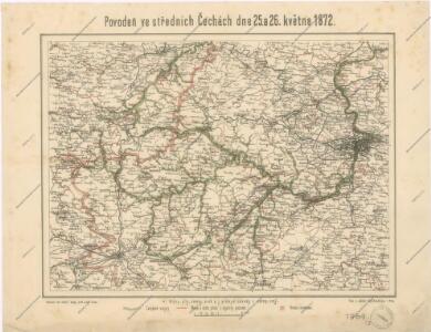 Povodeň ve středních Čechách dne 25. a 26. května 1872