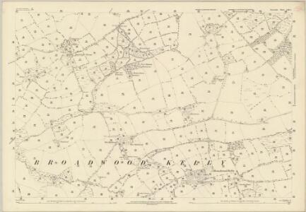 Devon LIII.5 (includes: Broadwood Kelly; Monk Okehampton; Winkleigh) - 25 Inch Map