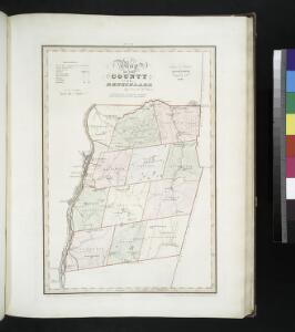 Map of the County of Rensselaer / by David H. Burr; engd. by Rawdon, Clark & Co., Albany, & Rawdon, Wright & Co., New York.; An atlas of the state of New York: containing a map of the state and of the several counties / by David H. Burr.