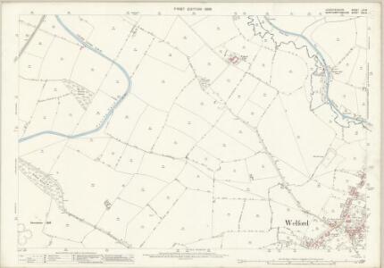 Leicestershire LIII.8 (includes: Husbands Bosworth; South Kilworth; Stanford; Welford) - 25 Inch Map