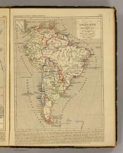 Amerique Meridionale en 1840.
