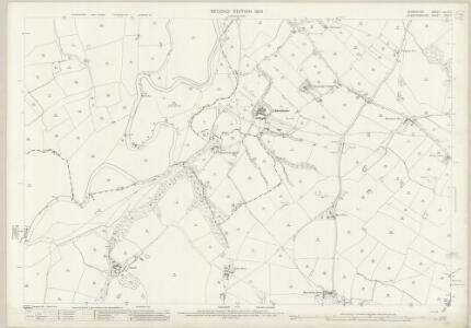 Derbyshire XLVII.7 (includes: Doveridge; Marston Montgomery; Rocester) - 25 Inch Map